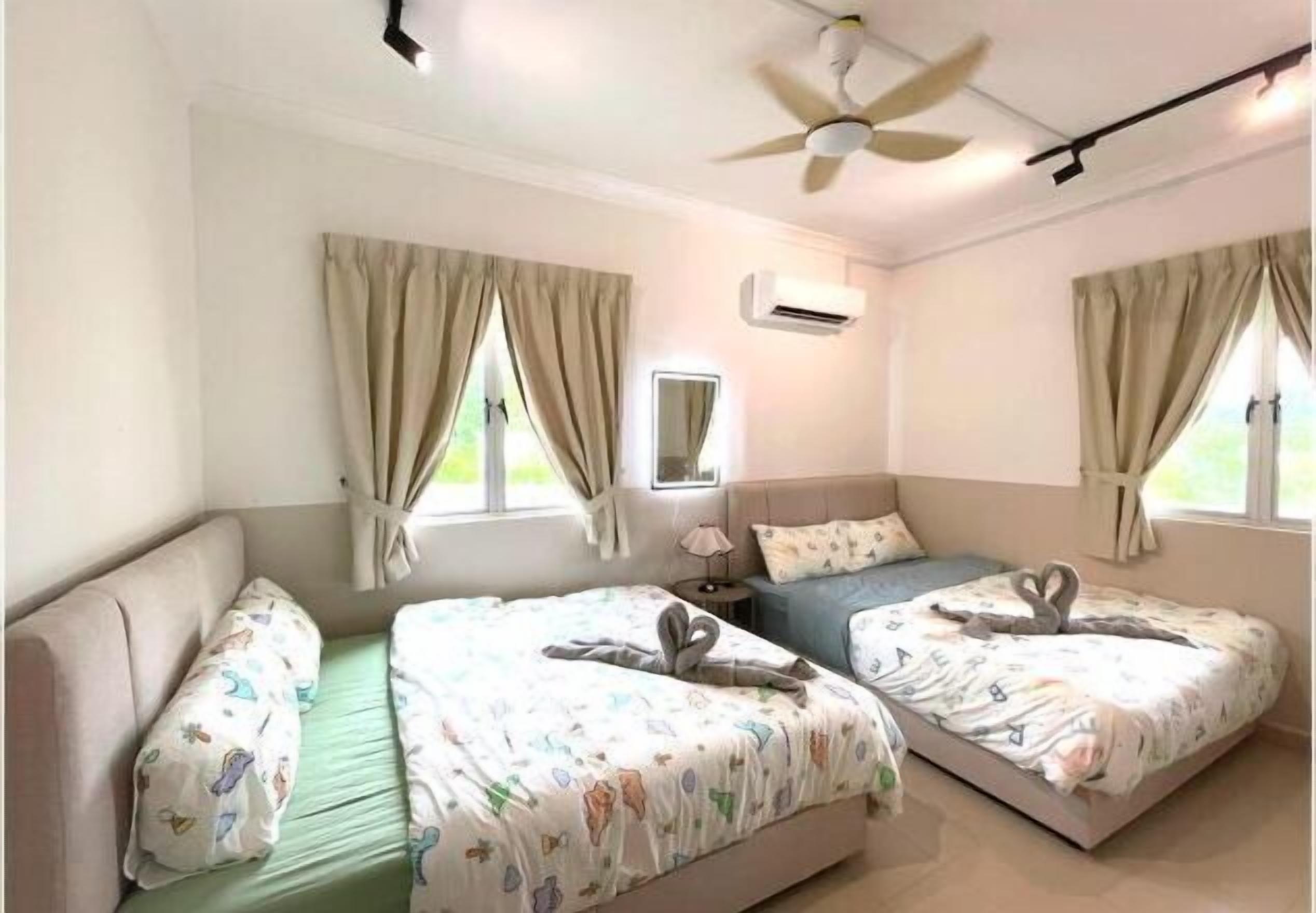 Blackout drapes, iron/ironing board, free WiFi