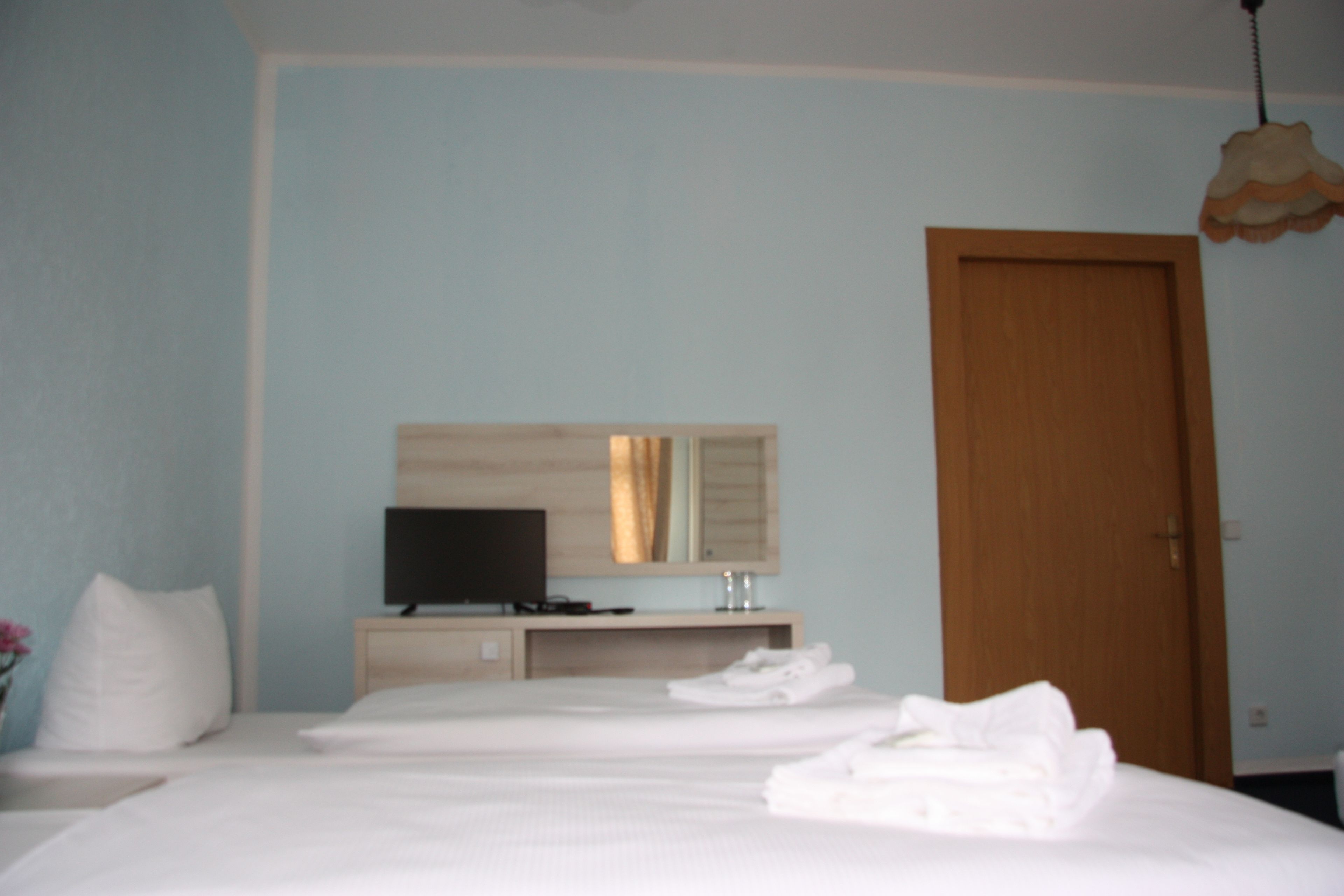 Desk, soundproofing, iron/ironing board, free WiFi