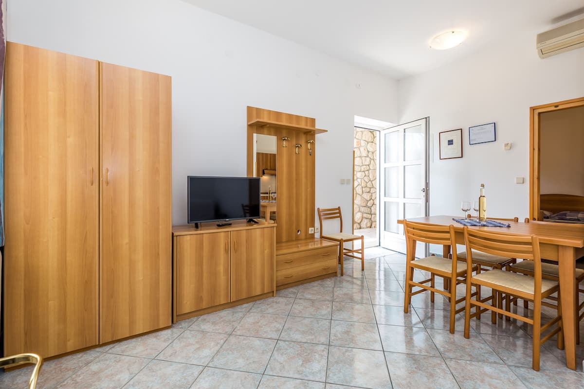 Standard Apartment, 1 Bedroom, Terrace | Living area