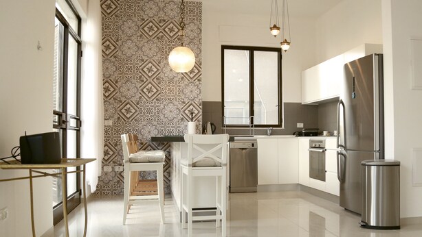 Design Apartment | Private kitchen - Holyguest - Hess St. 8 (Tel Aviv)