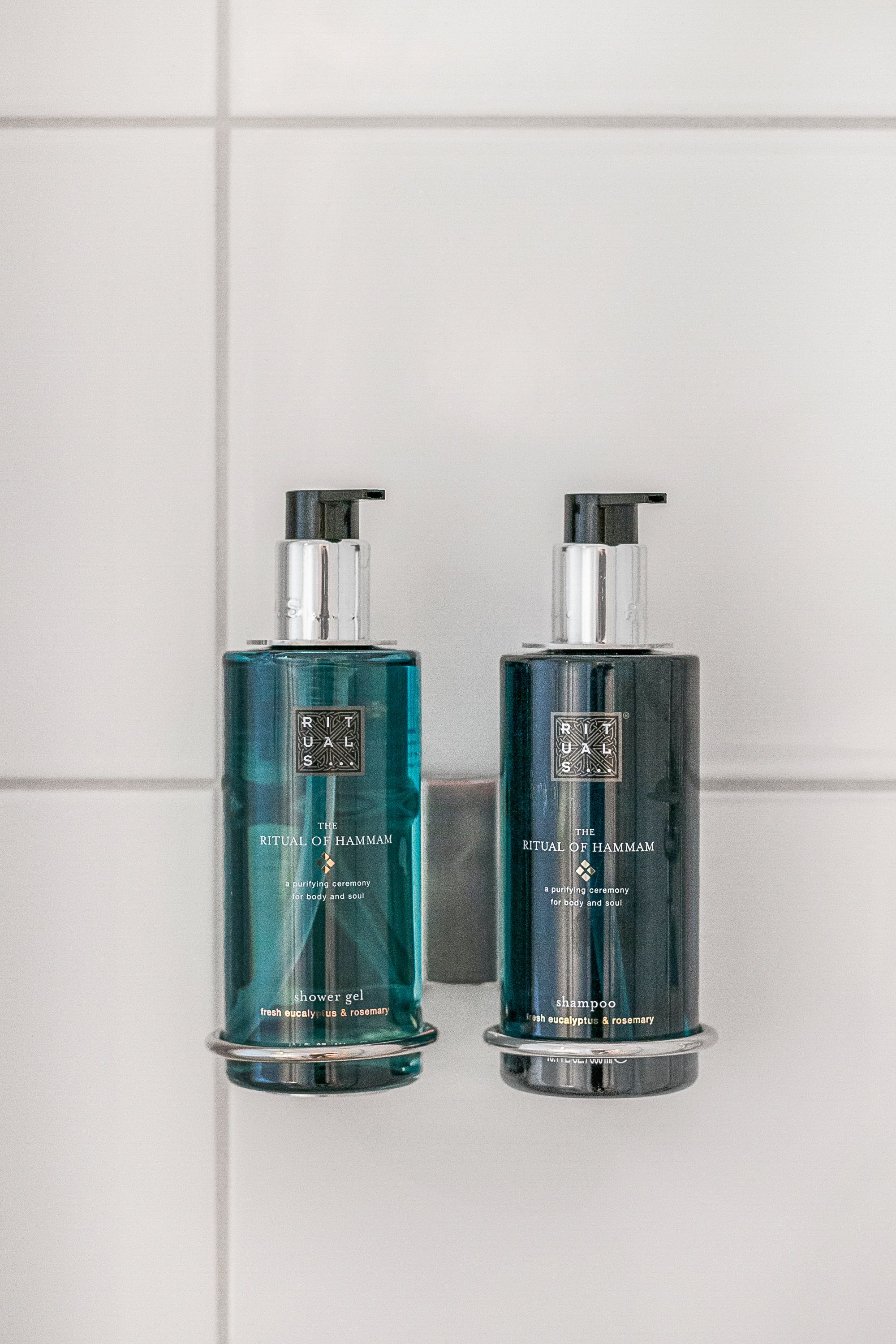 shower, rainfall showerhead, free toiletries, hair dryer