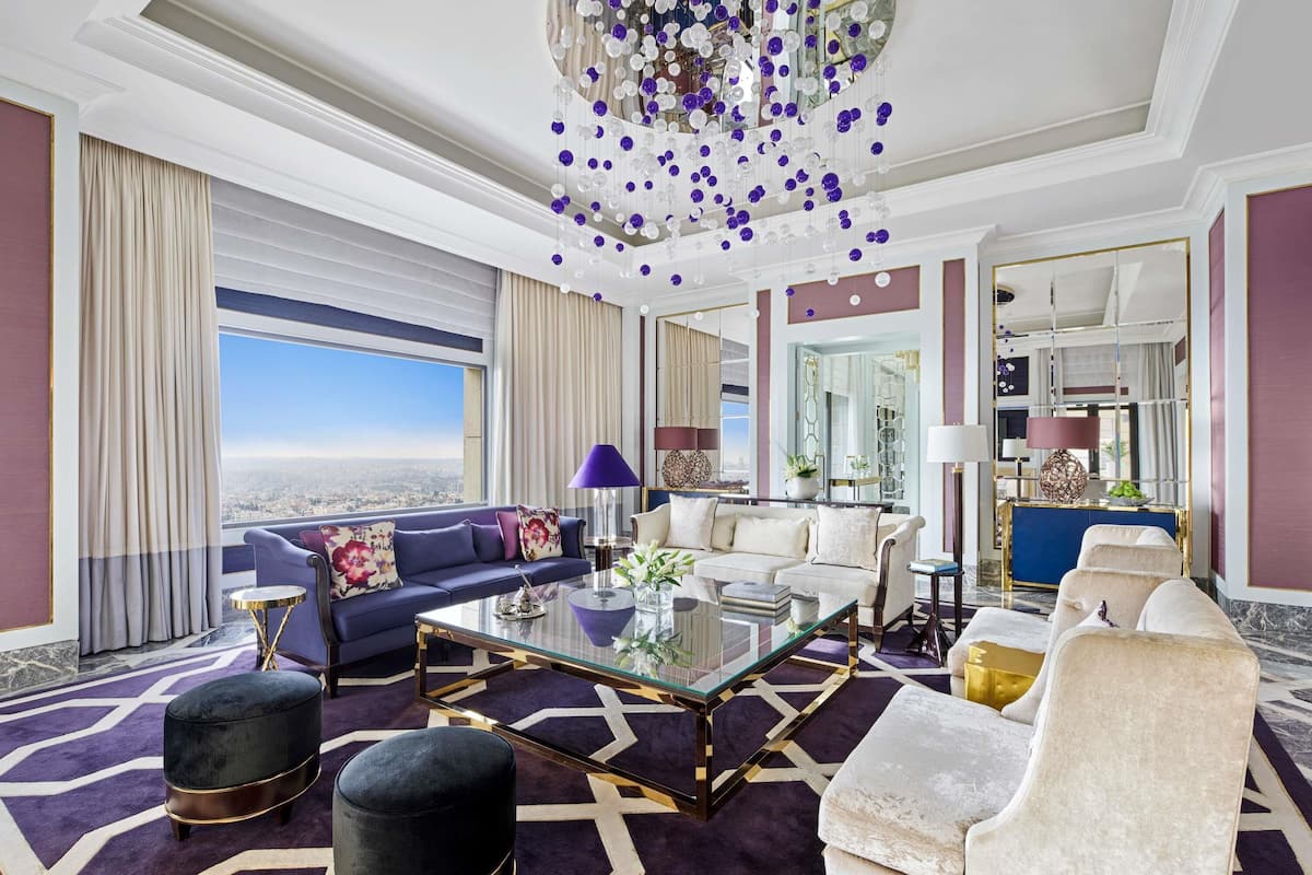 PENTHOUSE SUITE | 高級寢具、羽絨被、迷你吧、房內夾萬
