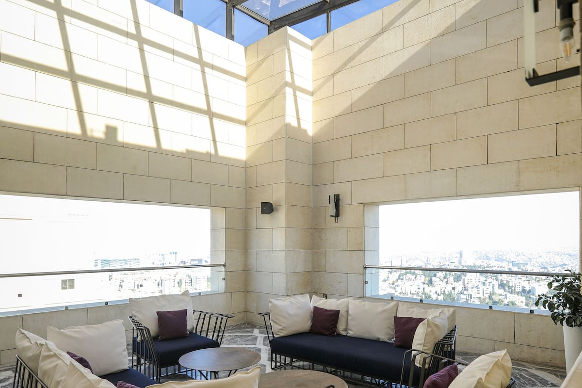 Fairmont, Penthouse, 1 tweepersoonsbed | Balkon