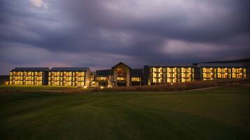 Front of property - evening/night