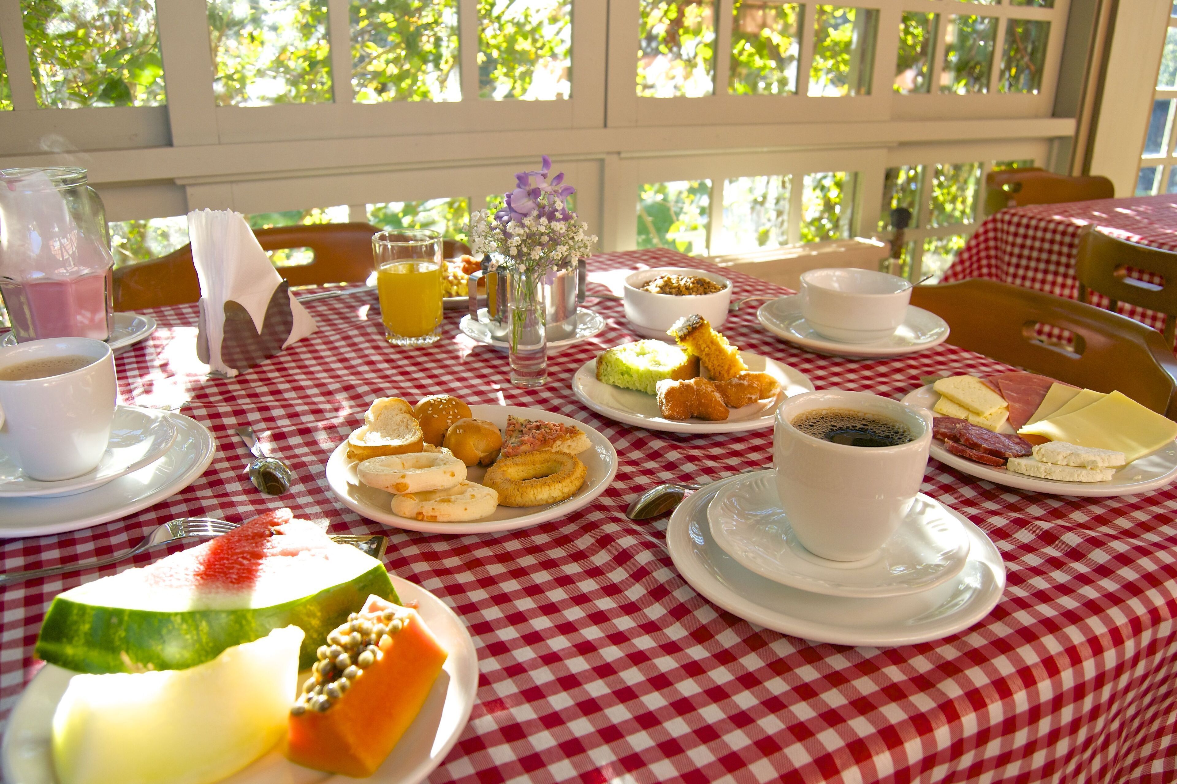 Frokostbuffé er inkludert hver dag