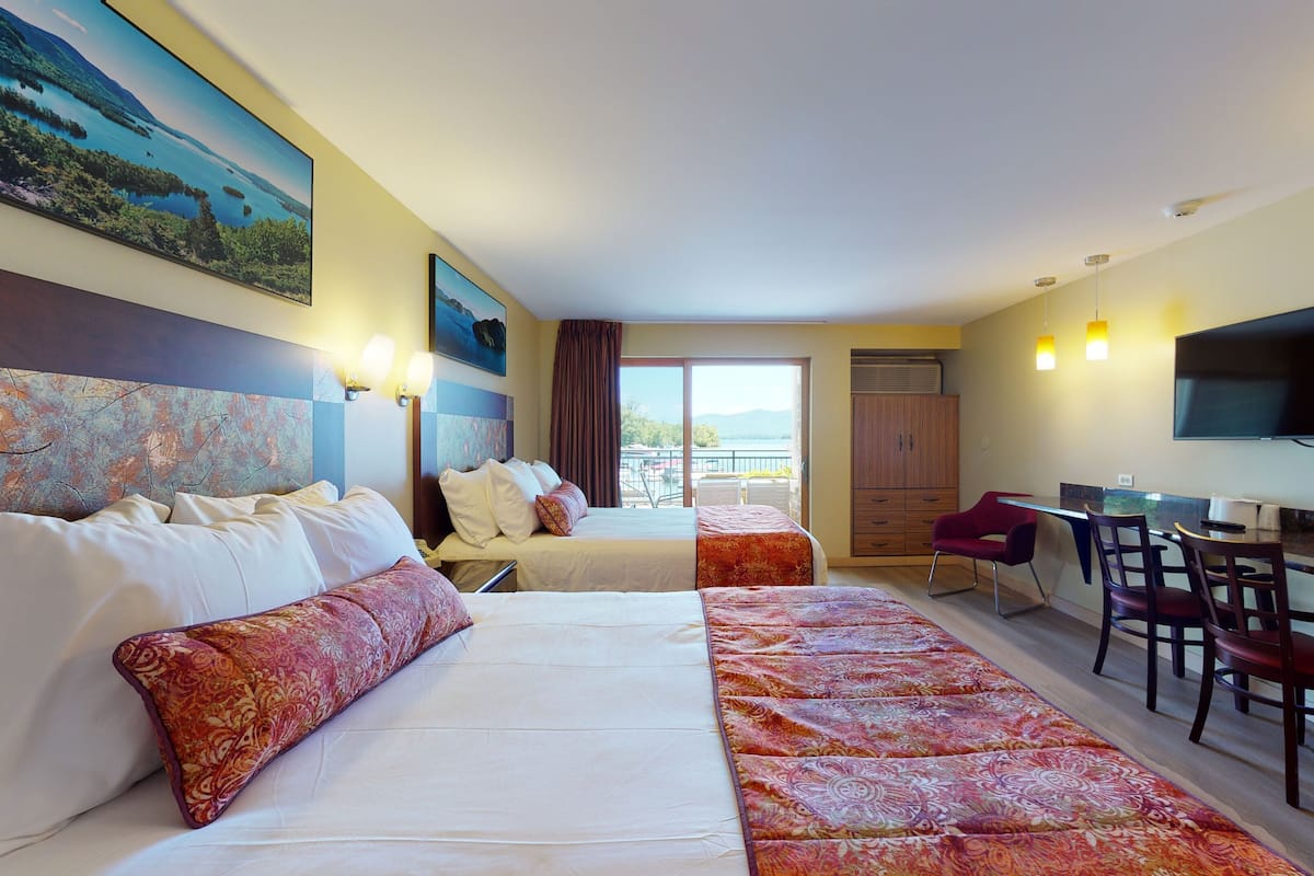 Superior Room, 2 Queen Beds, Terrace, Lakeside | Premium bedding, pillowtop beds, in-room safe, desk