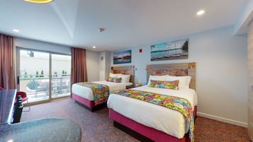 Premium bedding, pillowtop beds, in-room safe, desk