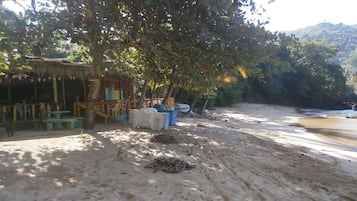 On the beach