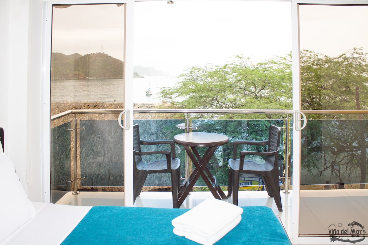 Doppelzimmer, Balkon