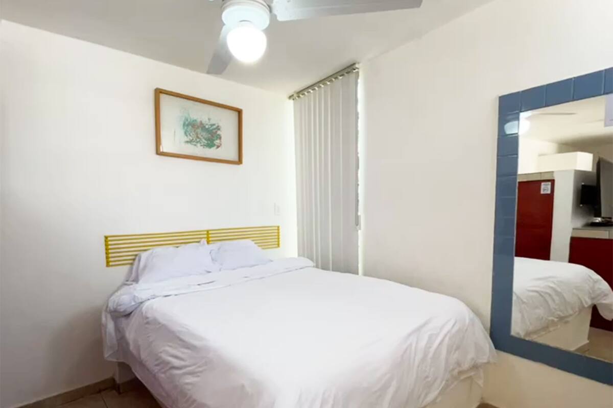 1 bedroom, individually furnished, iron/ironing board, free WiFi