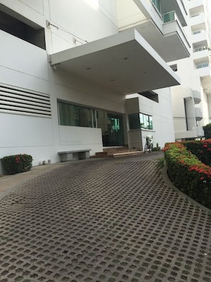 Interior entrance