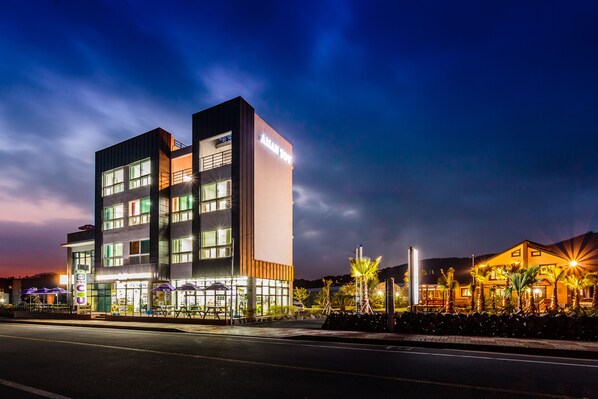 Fachada del alojamiento - Noche