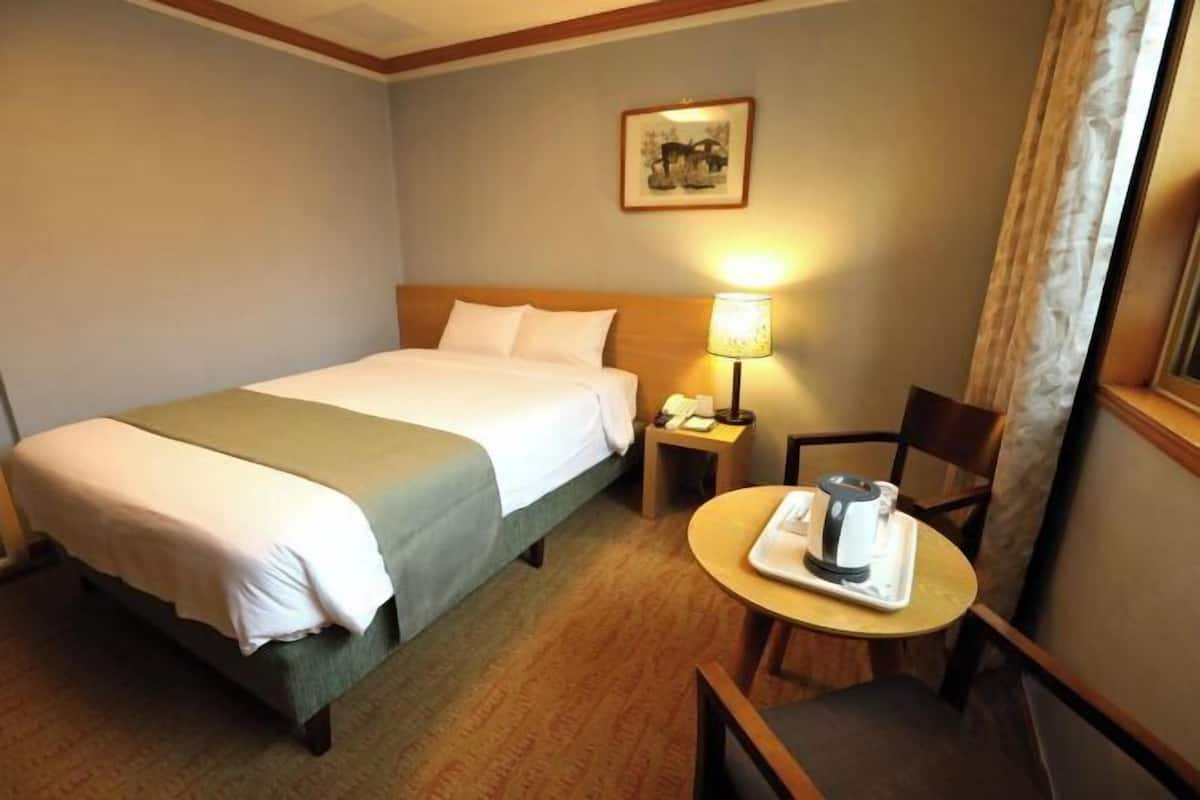 1 bedroom, blackout curtains, free WiFi, bed sheets