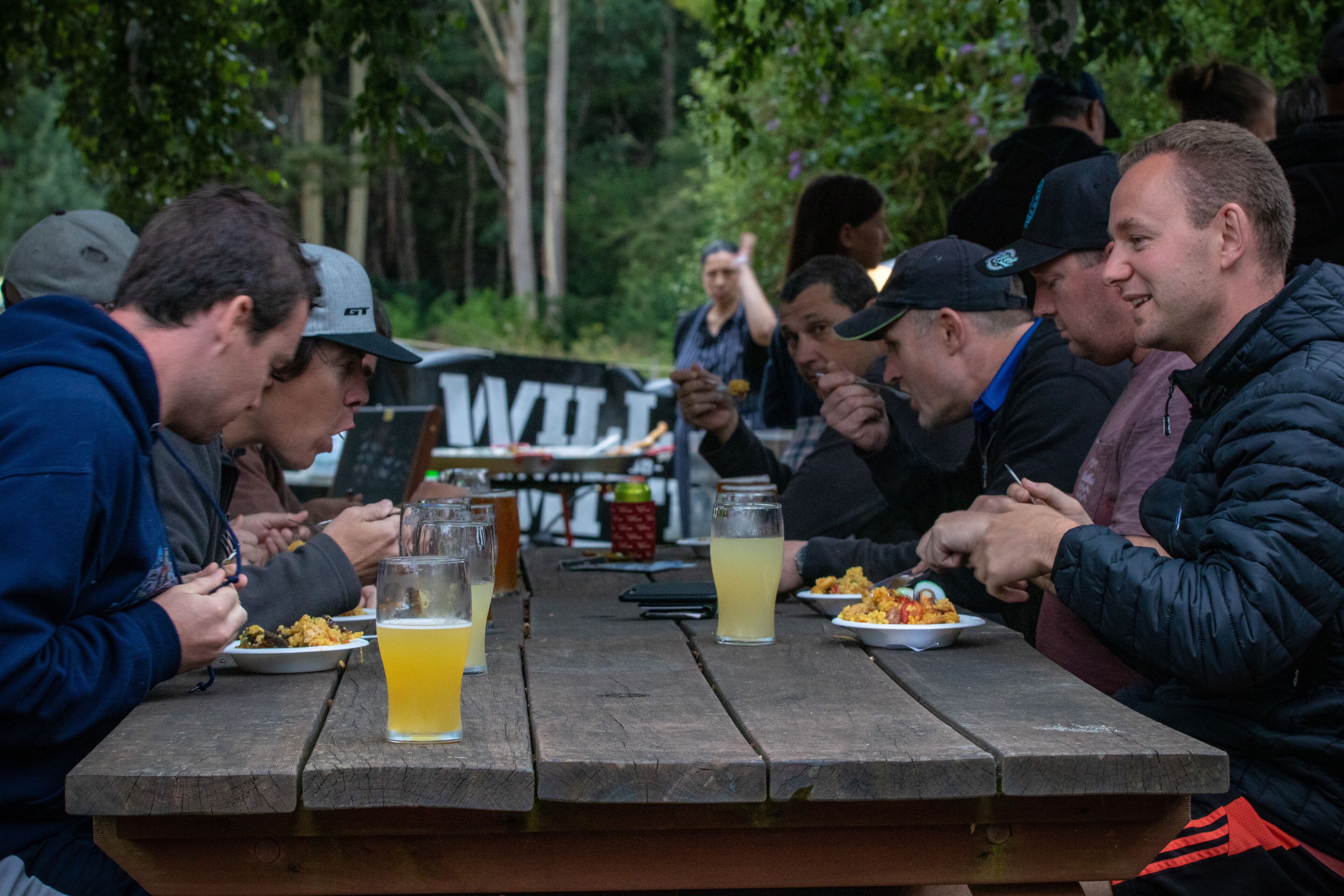 lunch and dinner served