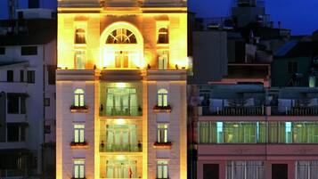 Front of property - evening/night