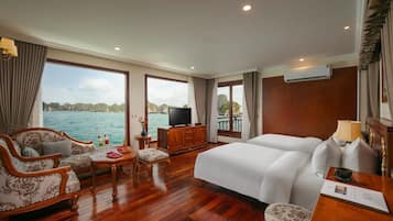 State Suite Private Balcony | 1 bedroom, Egyptian cotton sheets, premium bedding, down comforters