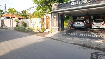 Façade de l’hébergement