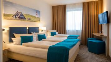 Familienzimmer (2+1) | 1 Schlafzimmer, hochwertige Bettwaren, Schreibtisch