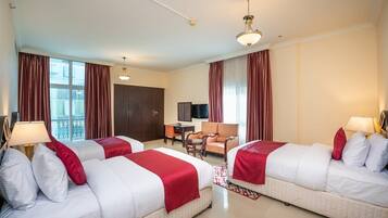 Premium bedding, in-room safe, desk, iron/ironing board