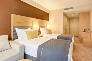 Premium bedding, minibar, in-room safe, blackout drapes