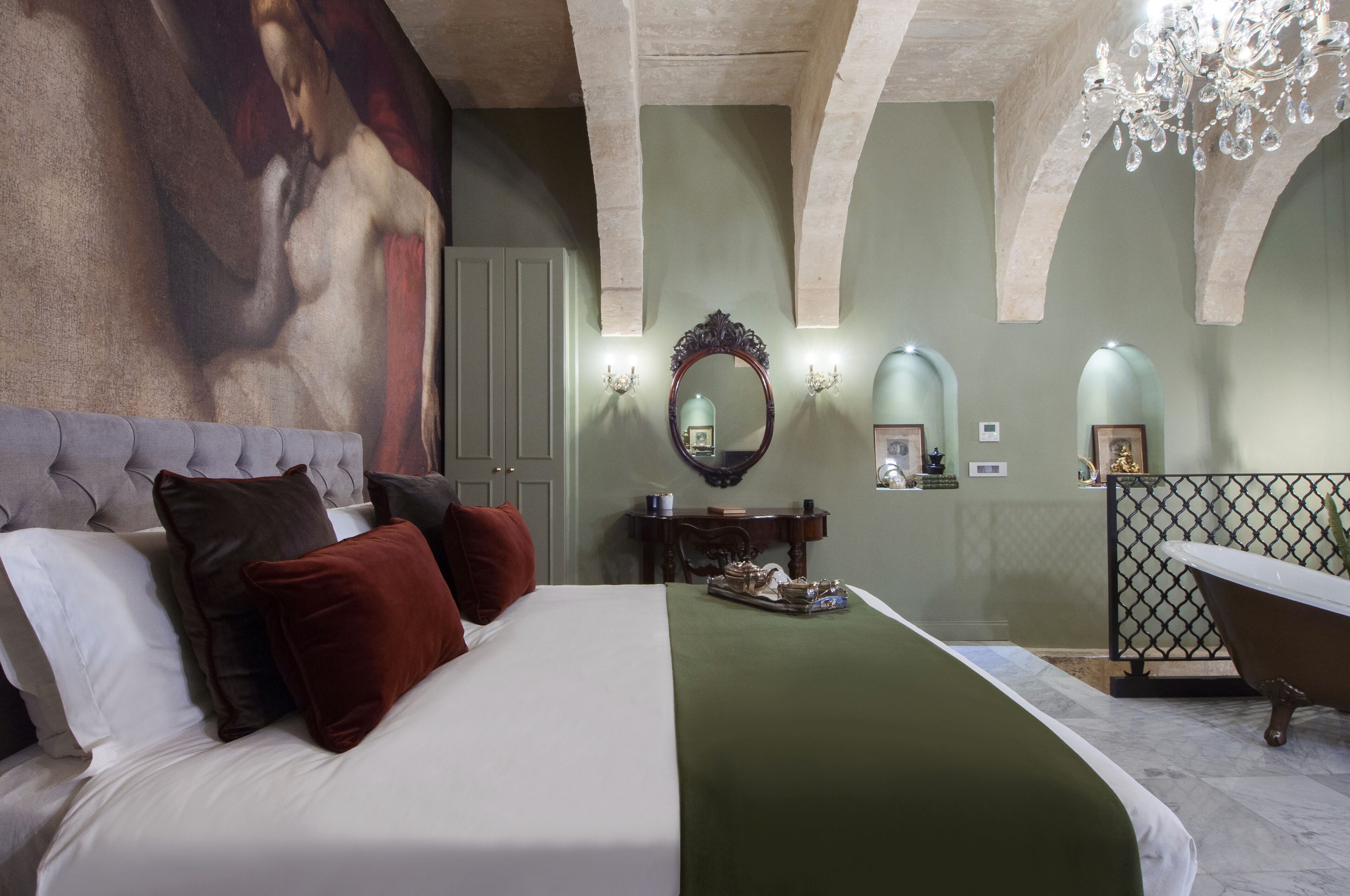 Hatley, Duplex Suite | 1 soverom, sengetøy av topp kvalitet og safe på rommet