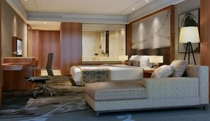 Minibar, in-room safe, desk, blackout drapes