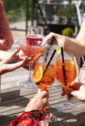 Terrace/patio - Hotel Bretagne (Hornbaek)