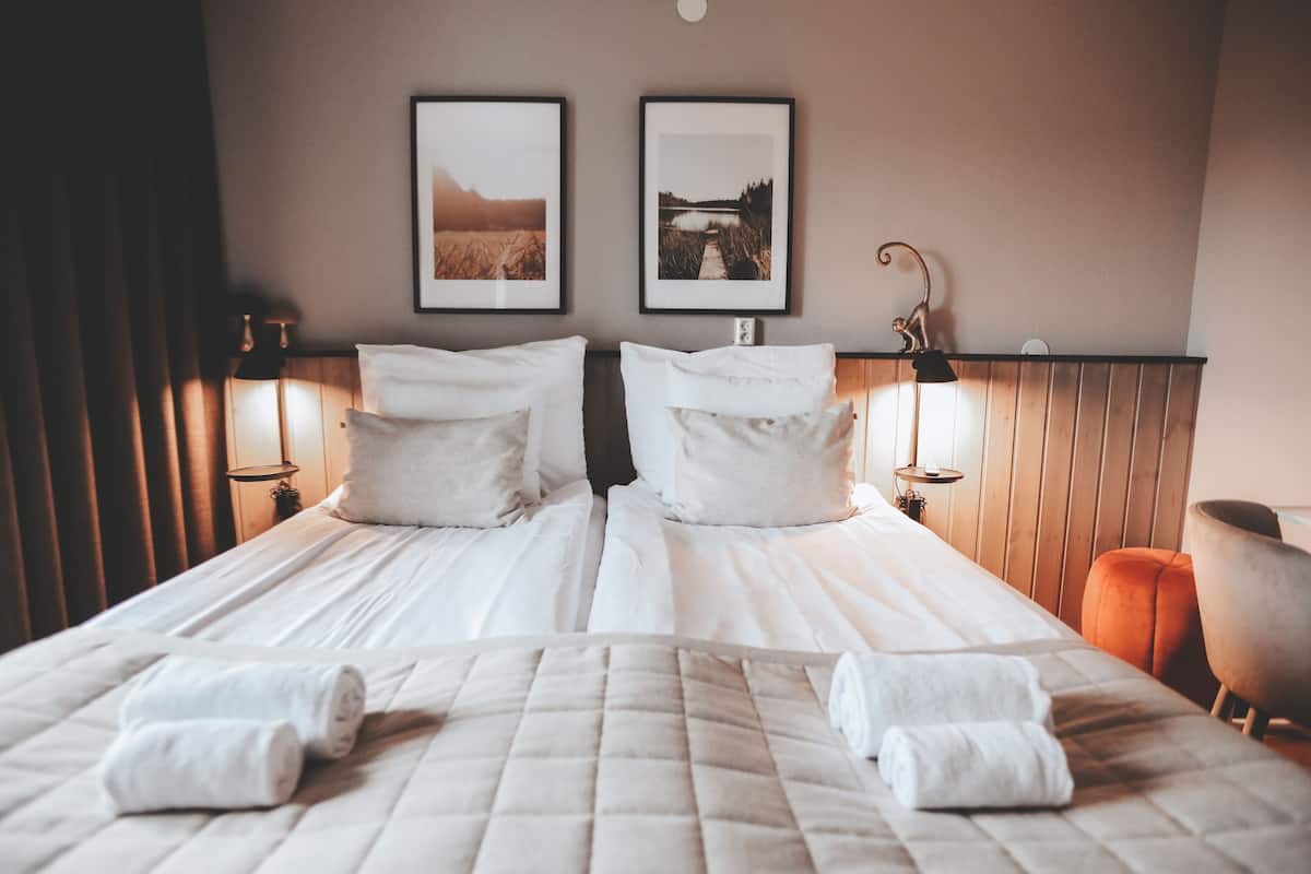 Chambre Double, balcon