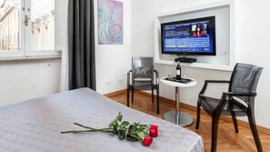 Superior-dobbeltværelse | Italienske lagner fra Frette, premium-sengetøj, dundyner