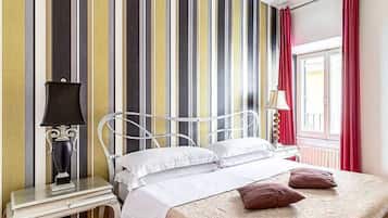 Deluxe-Doppelzimmer | Italienische Bettbezüge von Frette, hochwertige Bettwaren