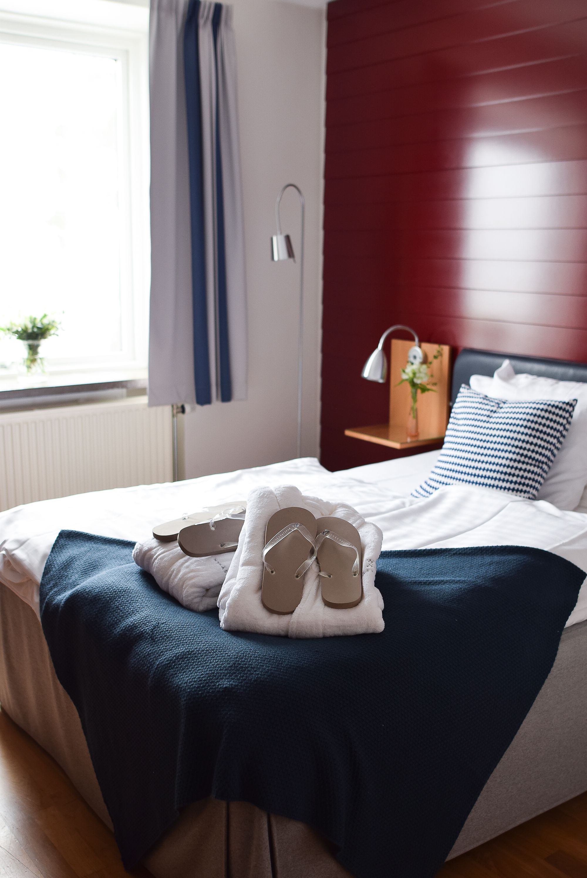 queen room (badhotellet) | minibar, in-room safe, blackout curtains, soundproofing