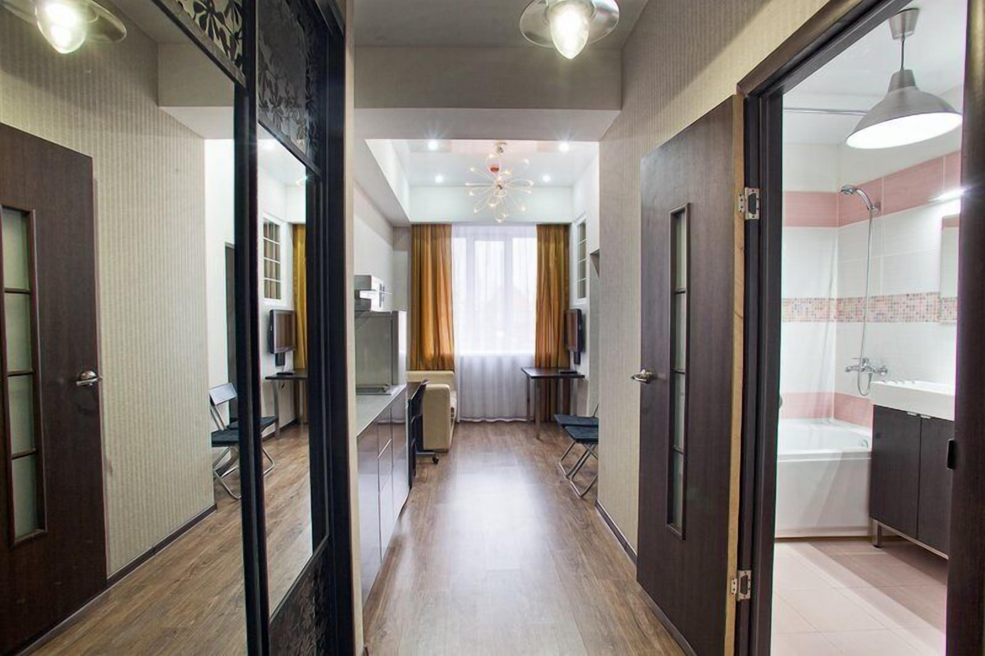 Huoneisto, 2 yhden hengen sänkyä, kaupunkinäköala | Silitysrauta/-lauta, ilmainen Wi-Fi