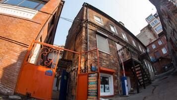 Voorkant van accommodatie