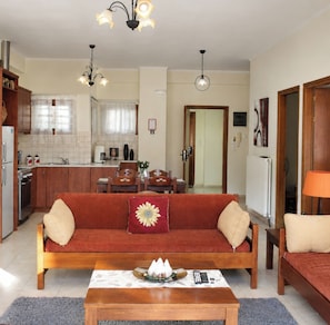 Apartment (Artemis) | Living area - Xristinas Apartments (Platanias)