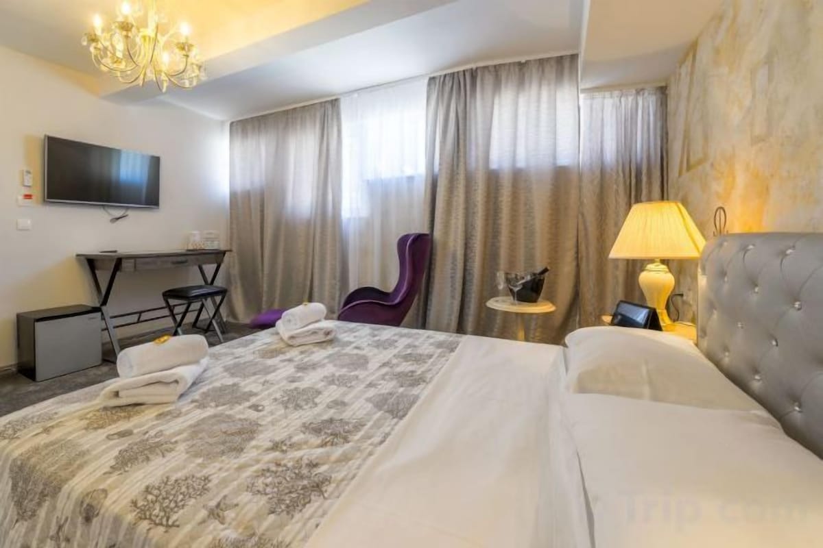 1 Schlafzimmer, Bettwäsche aus ägyptischer Baumwolle