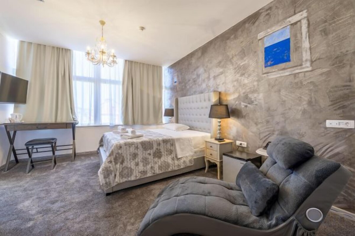 1 slaapkamer, lakens van Egyptisch katoen, luxe beddengoed