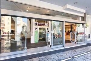 Entrada al alojamiento