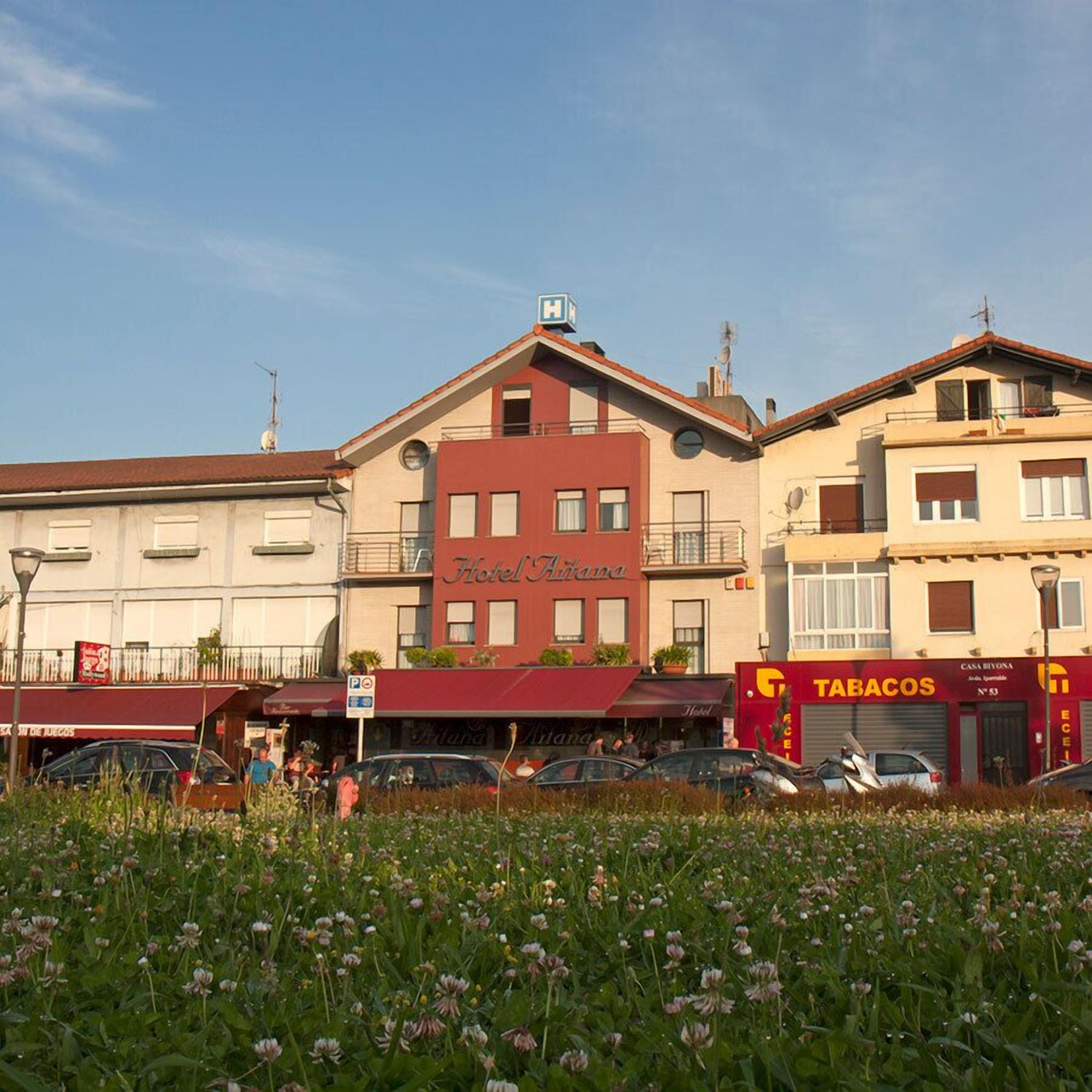 Voorkant van accommodatie