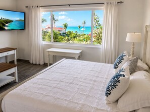 Villa de lujo, 1 cama King size y sofá cama | Vista a la playa o el mar