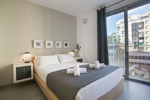 2 dormitorios, tabla de planchar con plancha, wifi gratis y ropa de cama