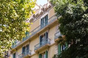 Fassade der Unterkunft