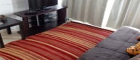 Standard Apartment, 1 Bedroom, Private Bathroom, City View | Living room | Flat-screen TV