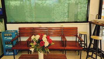 Sala de estar en el lobby