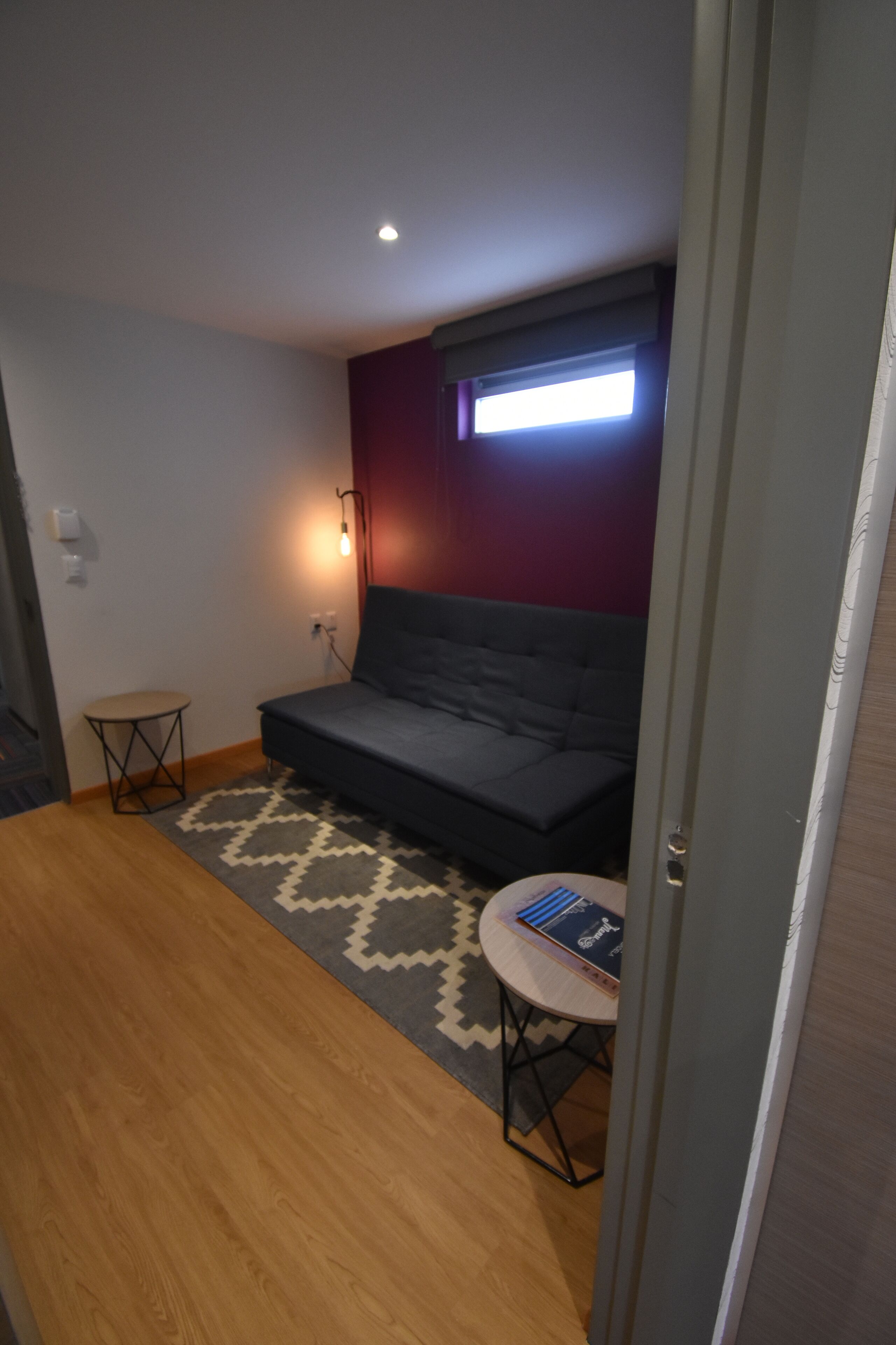 junior double room | in-room safe, desk, laptop workspace, iron/ironing board