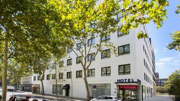 Voorkant van accommodatie