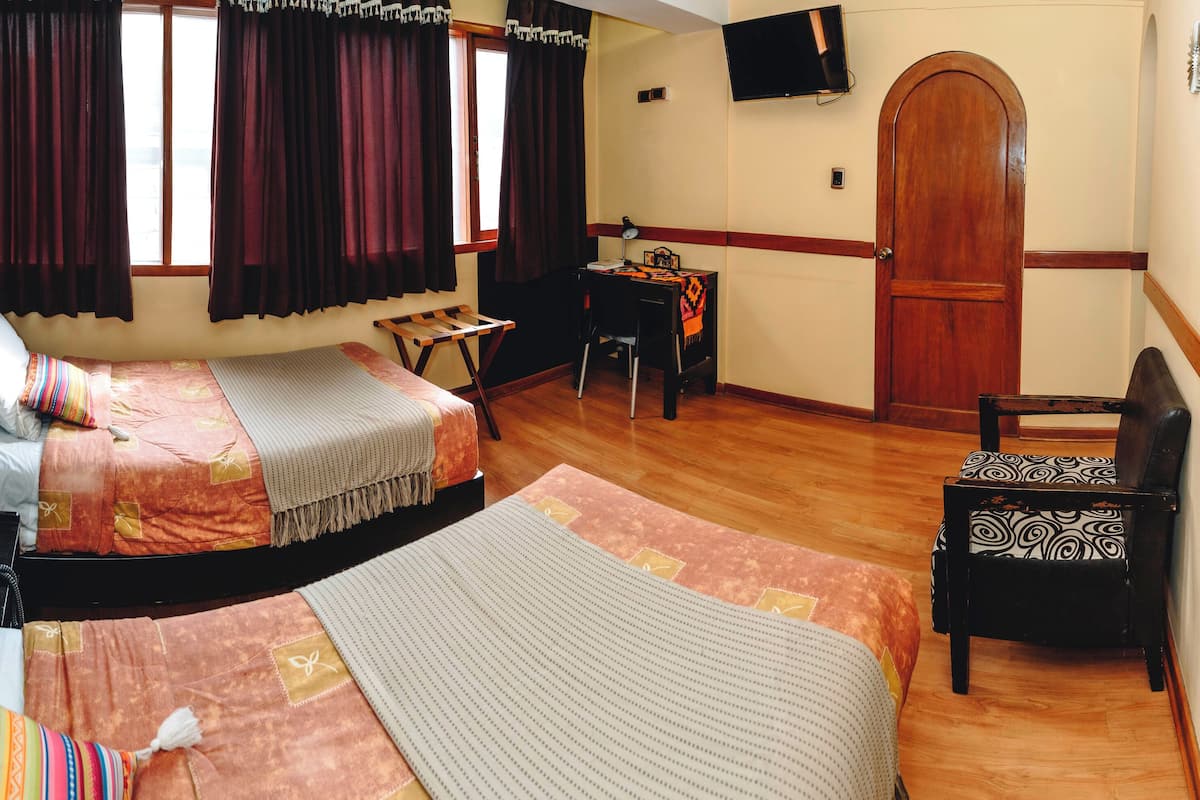 Twin Room, Multiple Beds | In-room safe, desk, soundproofing, iron/ironing board (on request)