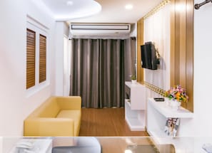 Grand Suite | Escritorio, tabla de planchar con plancha, camas extra y wifi gratis