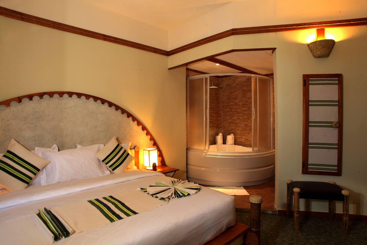 In-room safe, blackout drapes, WiFi (free), bed sheets