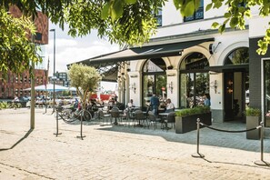 Overnatningsstedets facade