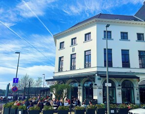 Overnatningsstedets facade